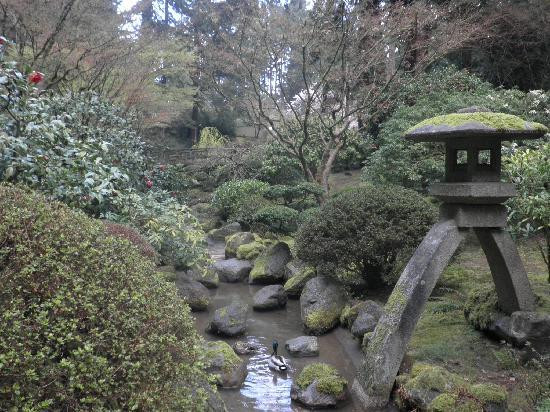 波特兰日本花园景点图片