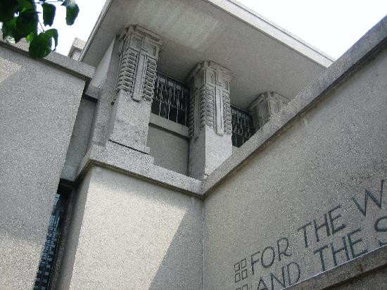 Frank Lloyd Wright's Unity Temple-奥克帕克必去景点