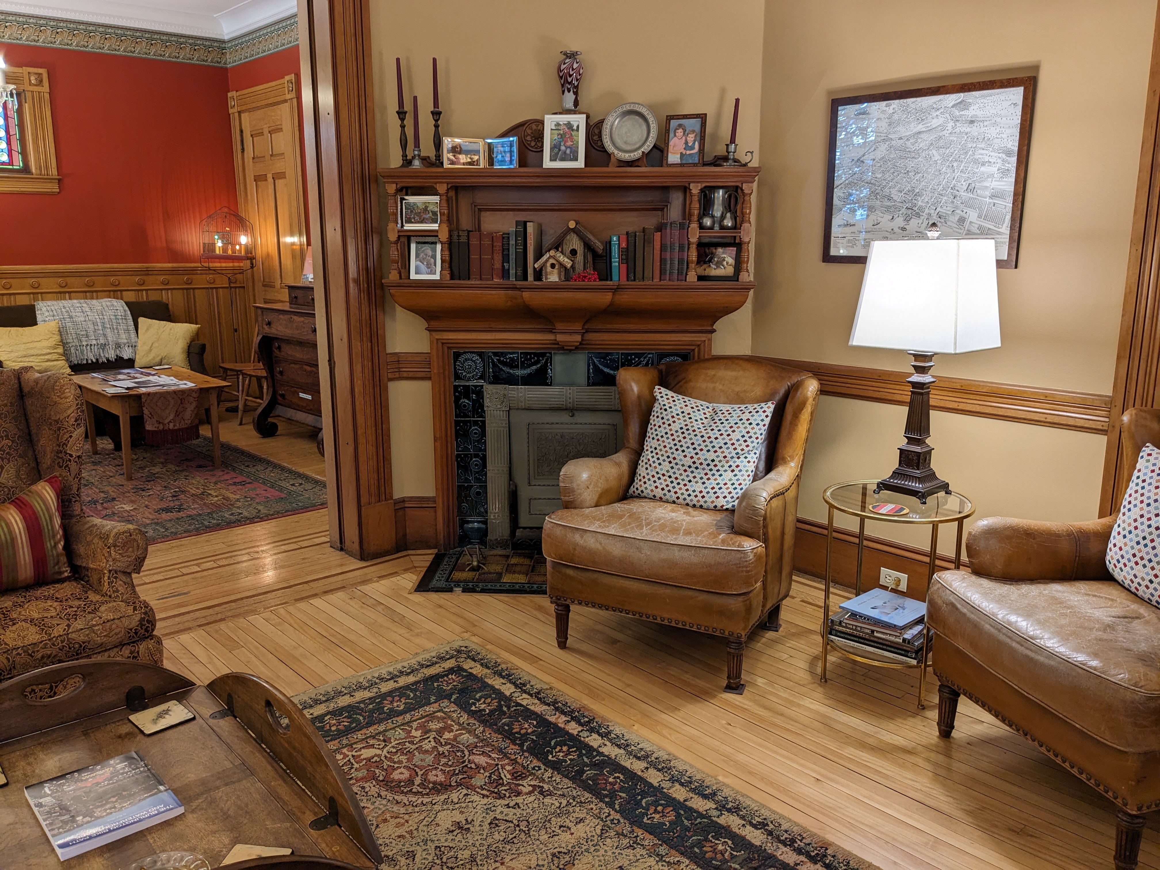 Lang House on Main Street Bed and Breakfast-浴室