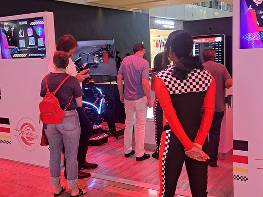 i-SimRace Full Motion Race Car Simulation (Fashion Show Mall)-拉斯维加斯必去景点