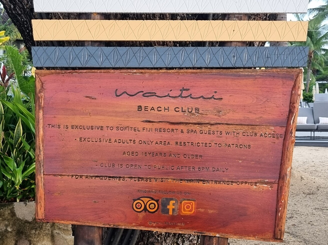 Waitui Beach Club Sofitel Denarau Island Fiji