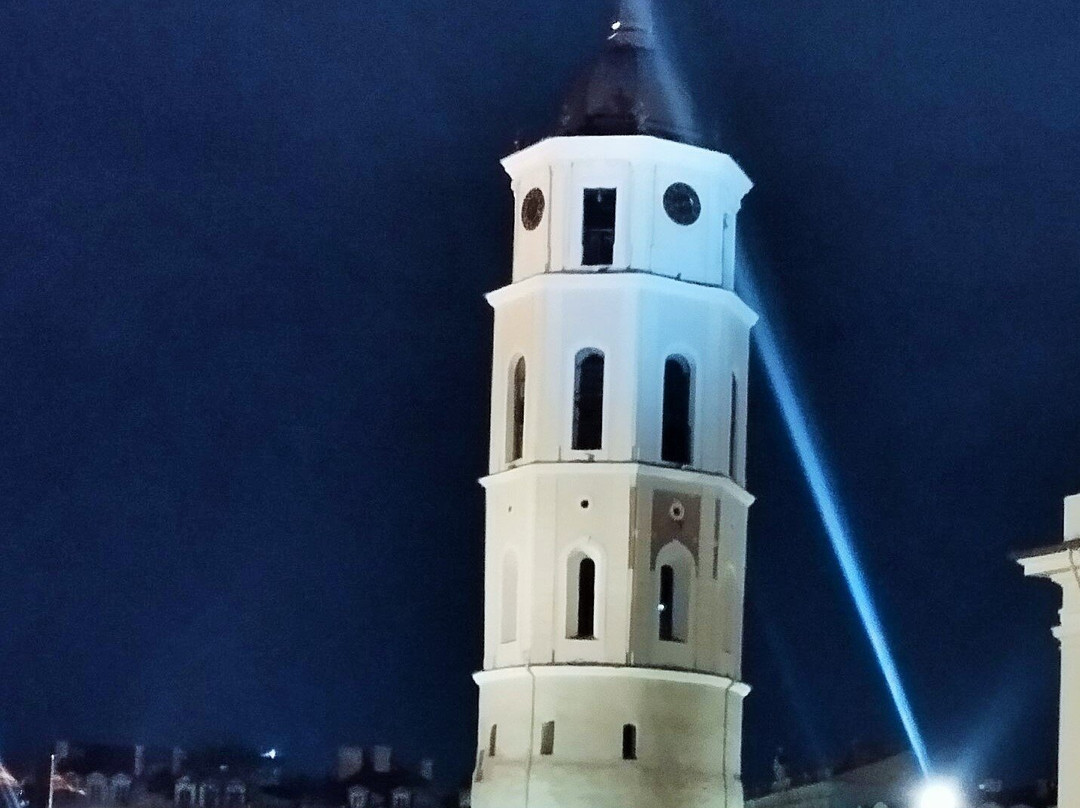 Bell Tower of Vilnius Cathedral-维尔纽斯必去景点