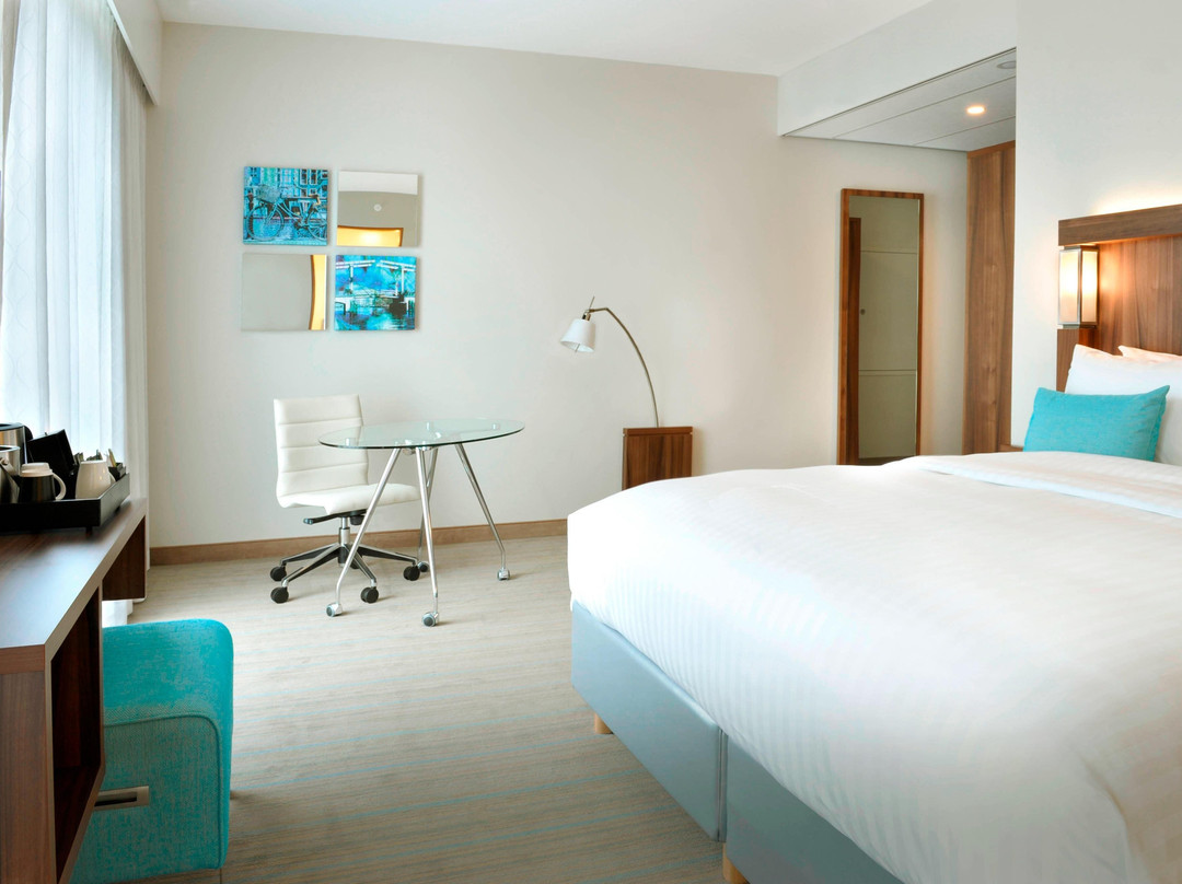 奥德科克安德阿姆斯特尔酒店住宿-阿姆斯特丹竞技场阿特拉斯公园万怡酒店