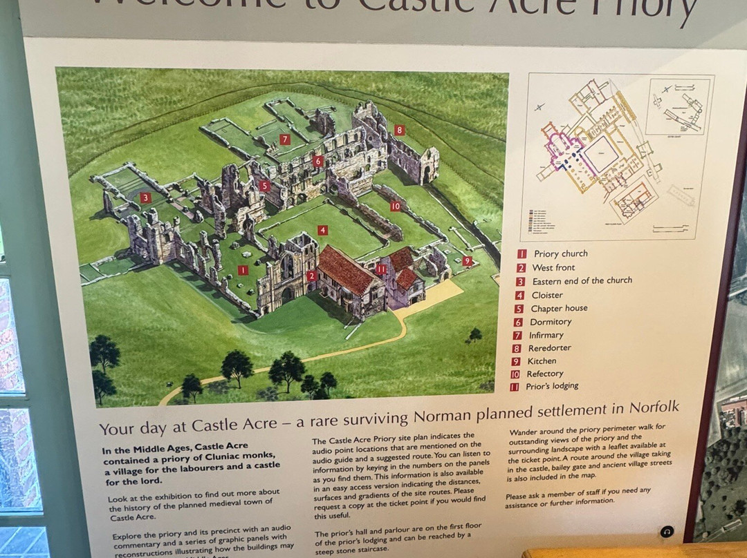 Castle Acre Priory-Castle Acre必去景点