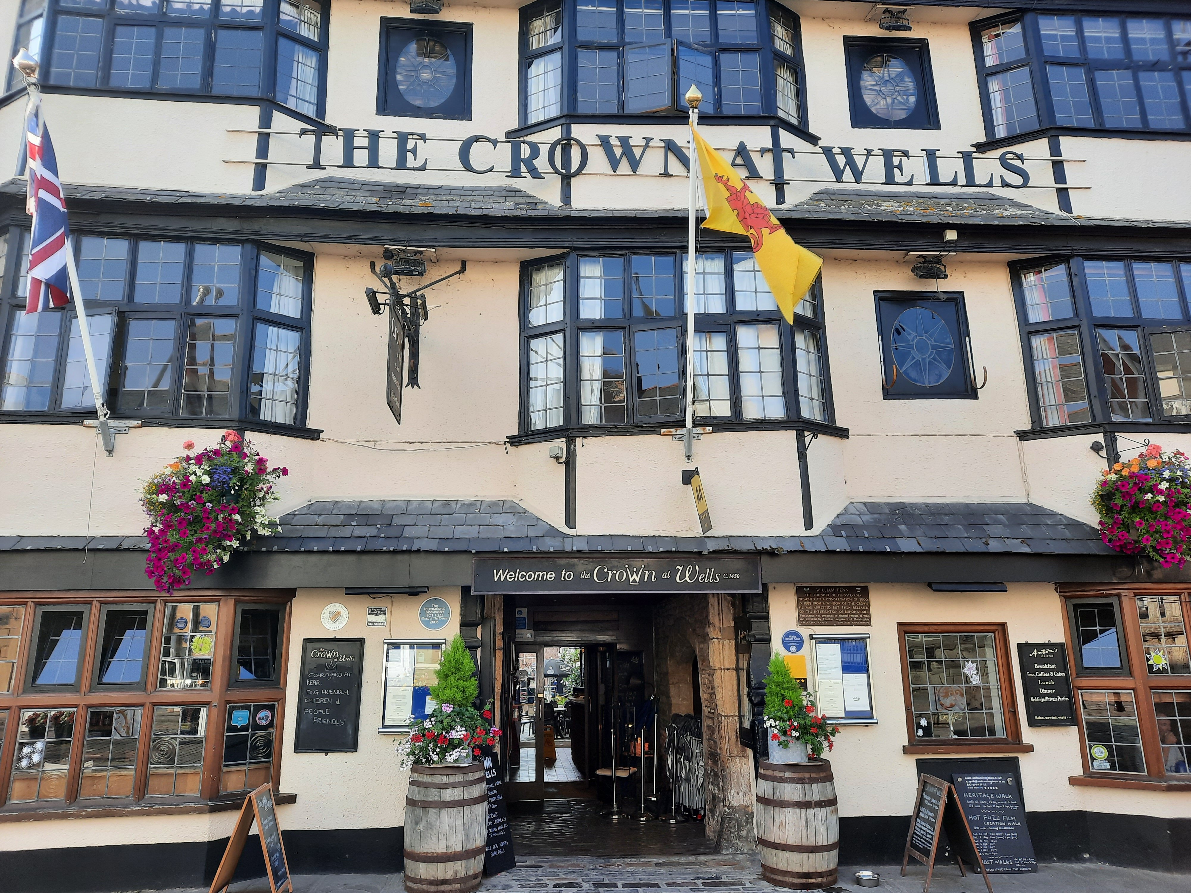 The Crown at Wells-浴室