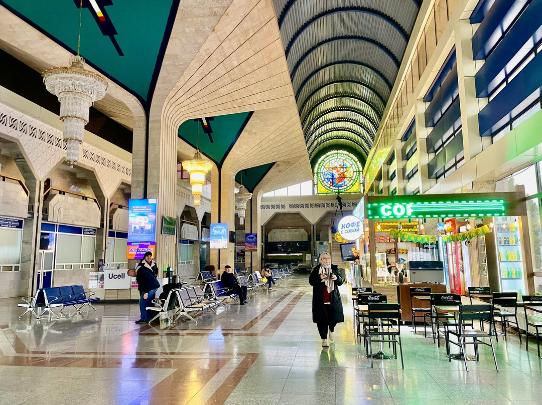 Samarkand Train Station-撒马尔罕必去景点