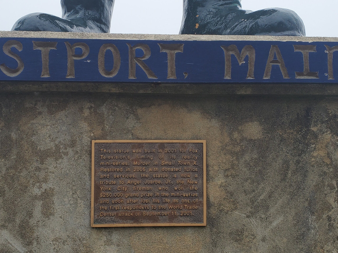 Fisherman Statue-Eastport必去景点