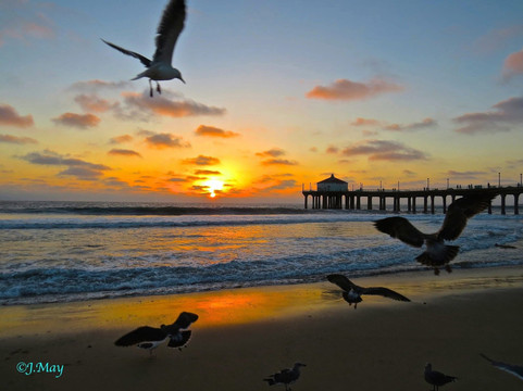 Redondo Beach Pier-雷东多海滩必去景点