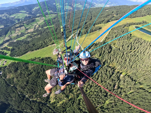 Tandem Paragleiten Wagrain-Kleinarl-瓦格亥姆必去景点