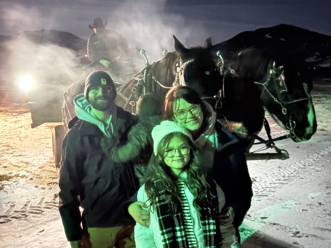 Bar Lazy L Ranch Sleigh Ride-斯廷博特斯普林斯必去景点
