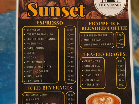 The Sun Set Restaurant