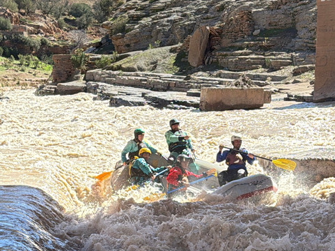 Rafting imsfrane cathédrale Experience-Tilougguite必去景点