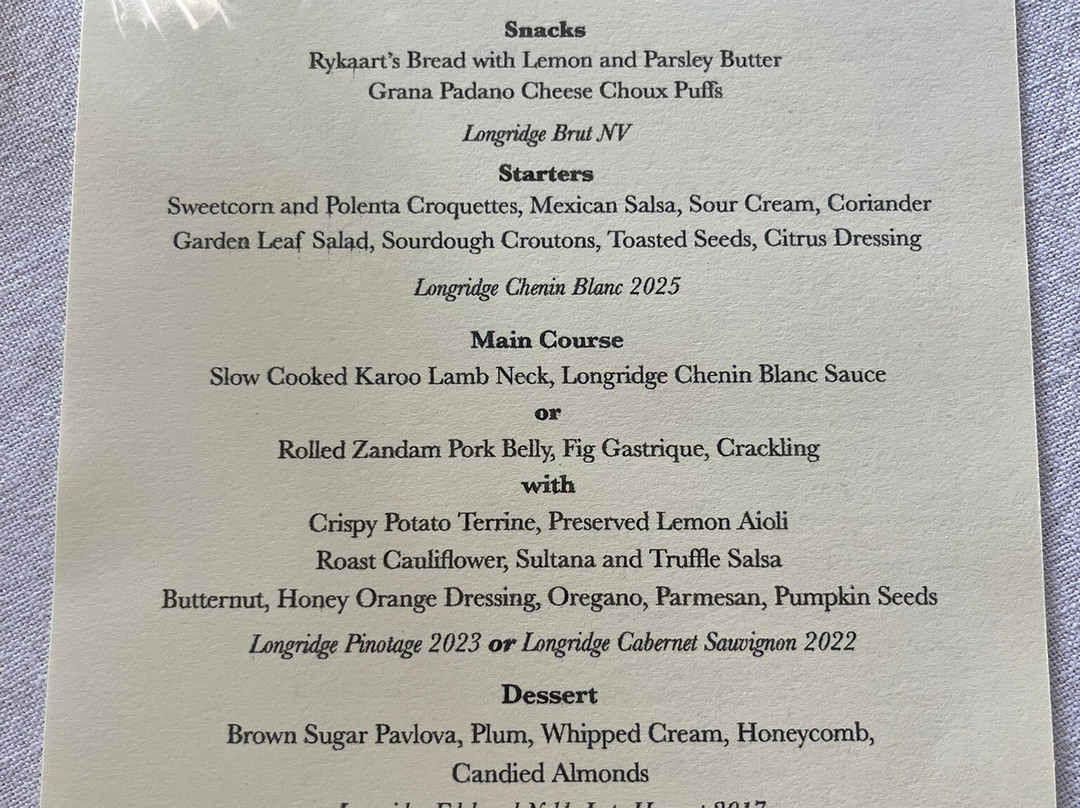 Longridge Wine Estate-西索美塞必去景点