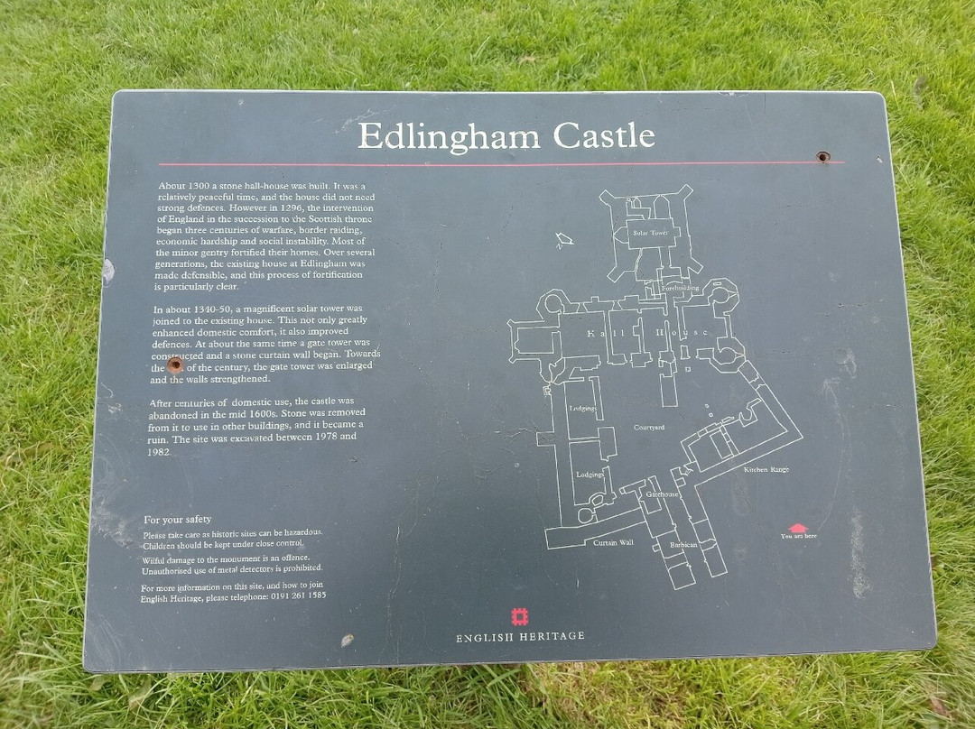 Edlingham Castle and Edlingham Church-阿尼克必去景点