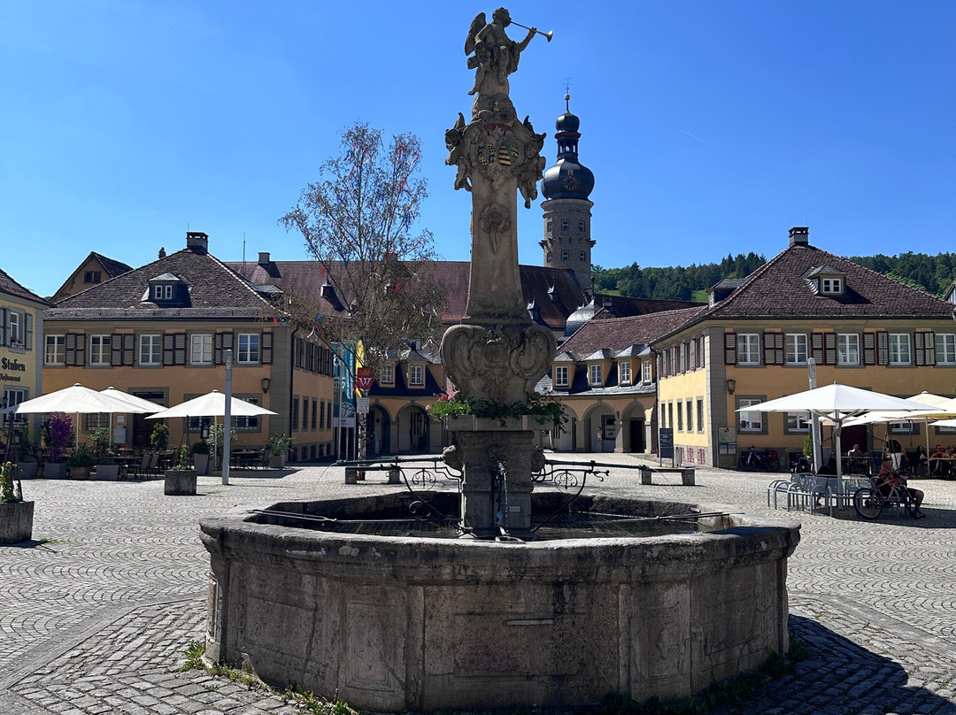 Marktplatz - Stadt Weikersheim-魏克尔斯海姆必去景点