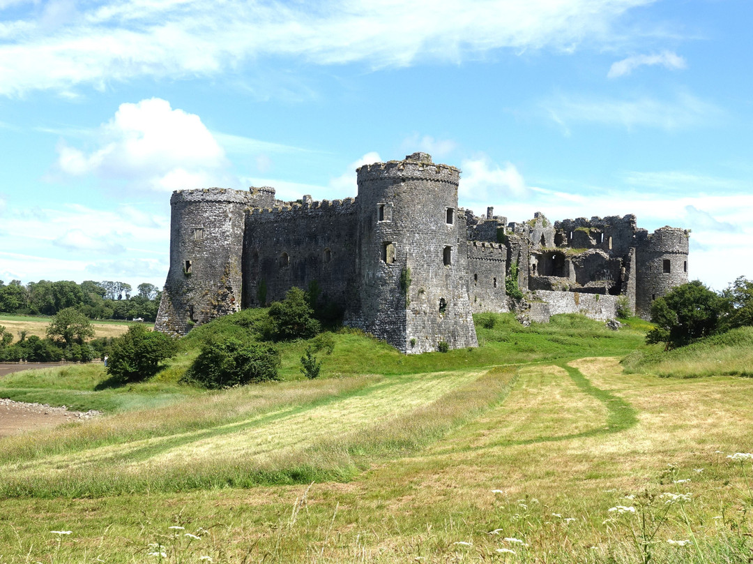 Carew Castle & Tidal Mill-Carew必去景点