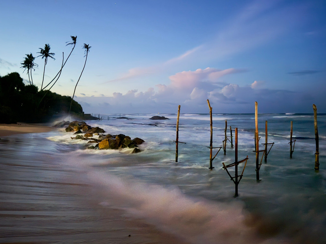 stilt fishermen Sri Lanka-克拉必去景点