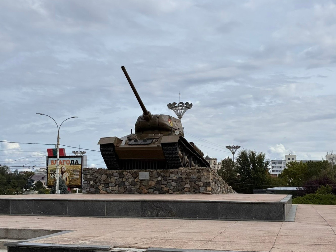 The Tank Monument-Tiraspol必去景点