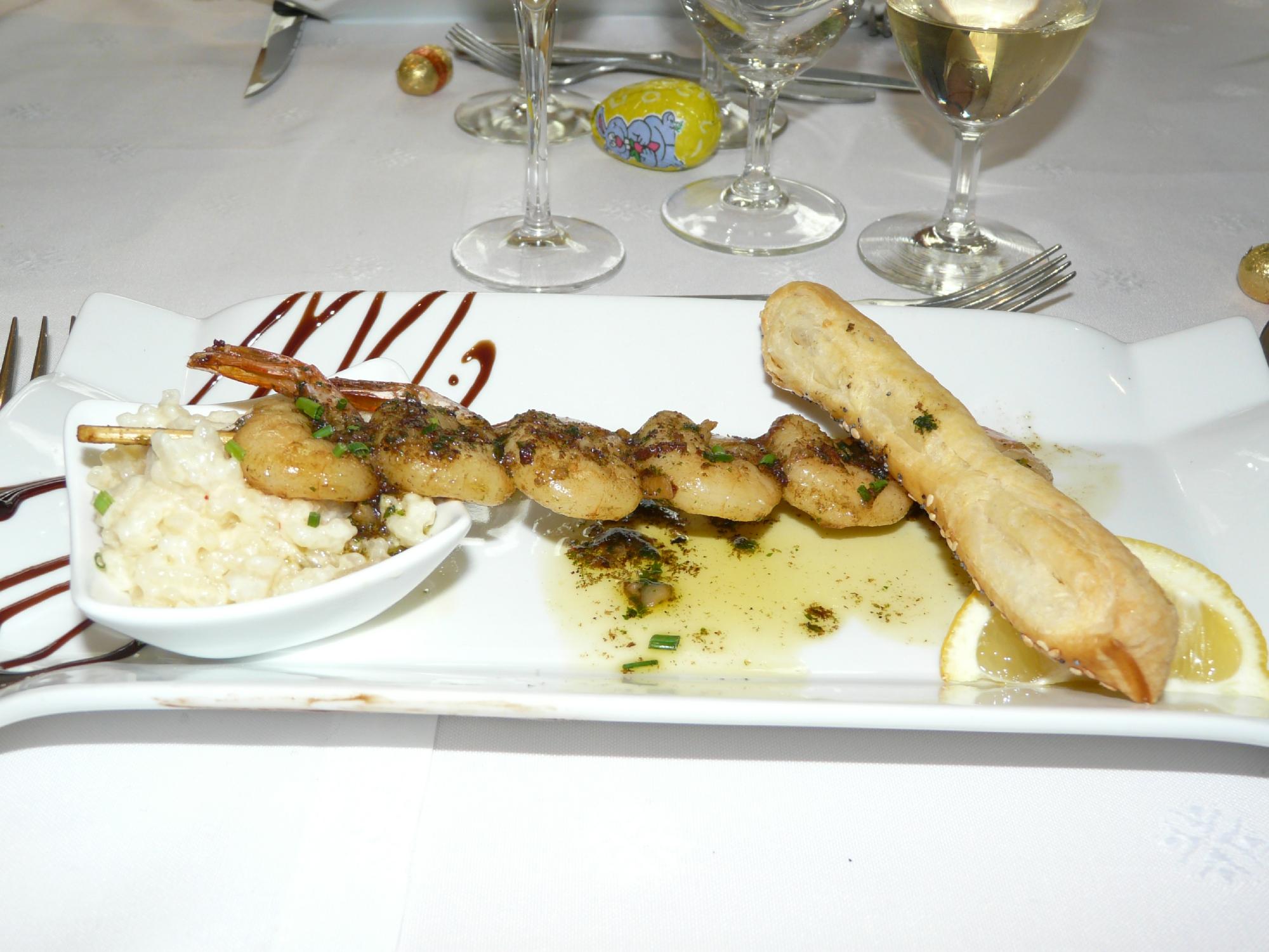 Hôtel Restaurant L'Amandier-餐饮