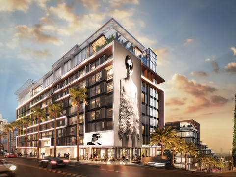 西好莱坞太阳玫瑰酒店主图