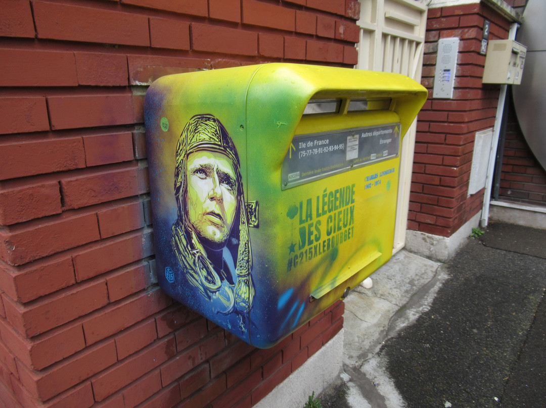 Fresque "Charles Lindbergh"