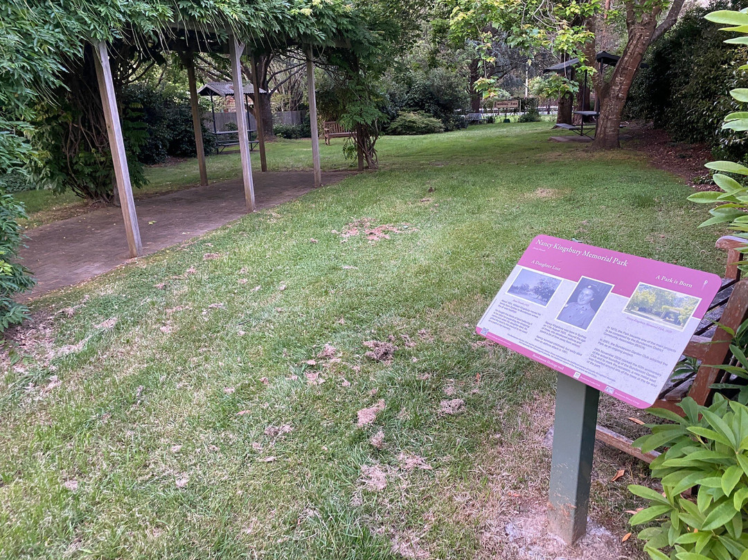 Nancy Kingsbury Memorial Park