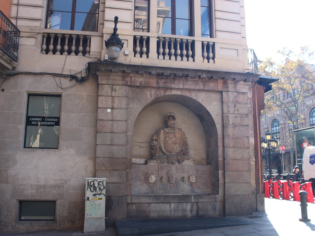 Font Pla de la Boqueria-巴塞罗那必去景点