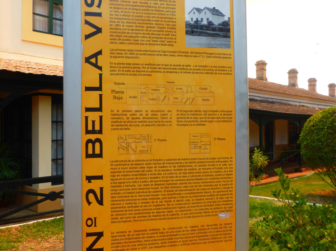 Casa 21 de Bella Vista-Minas de Riotinto必去景点