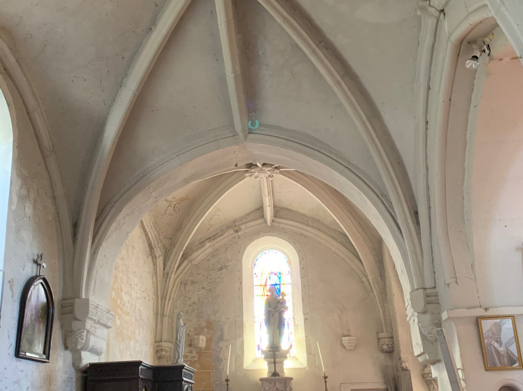 Eglise Saint-Hilaire-Azay-sur-Thouet必去景点