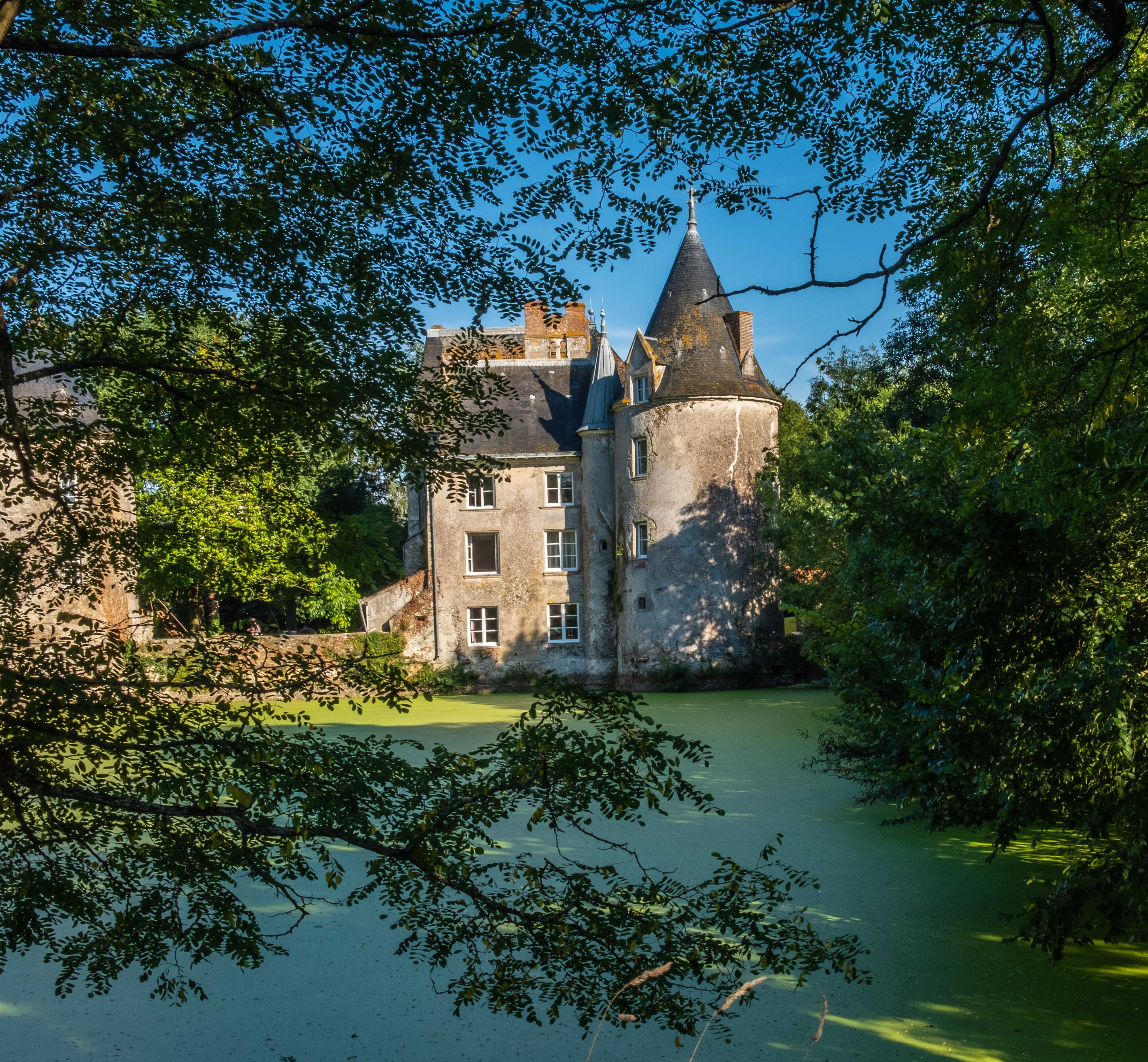 Château de la Preuille-浴室