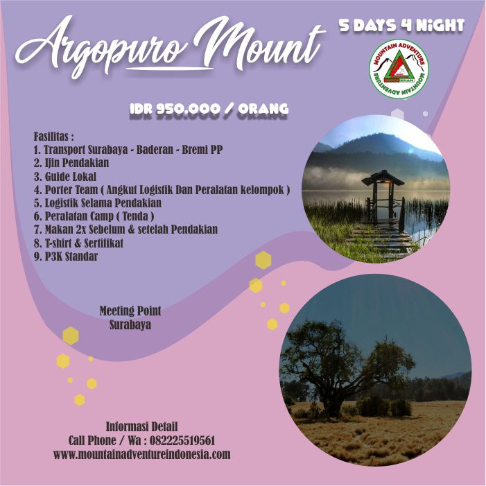 Mount Argopuro景点图片