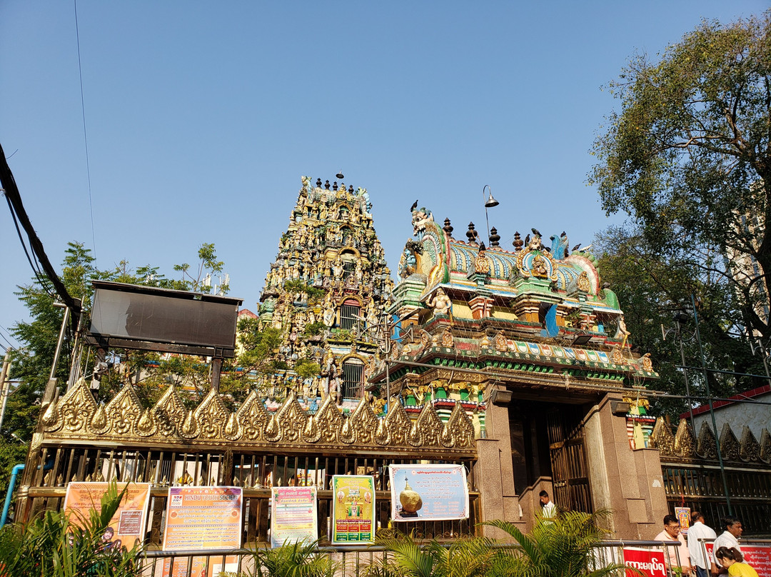 Sri Kaali Amman Hindu Temple-仰光必去景点