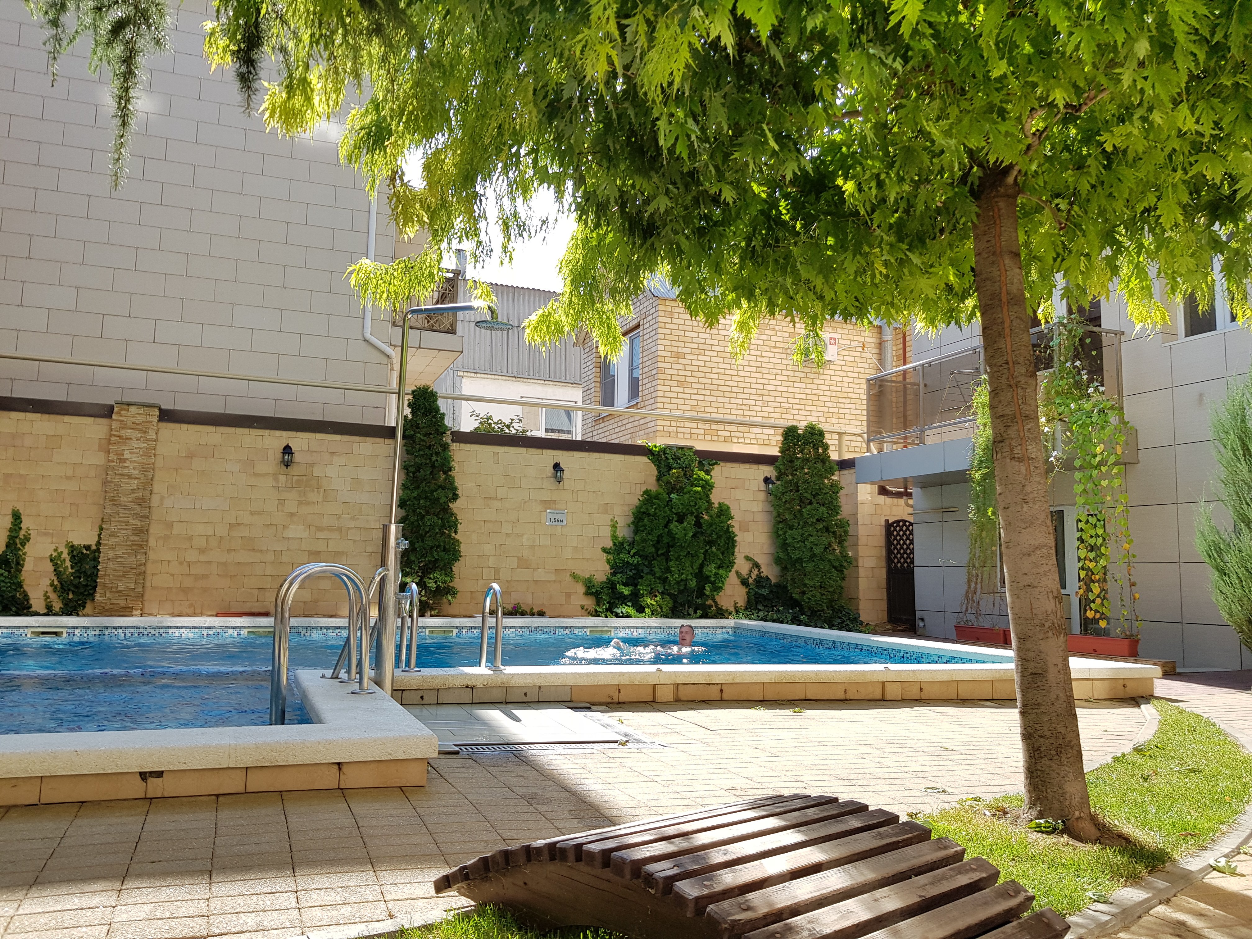 Anapa Lazurnaya Hotel-泳池