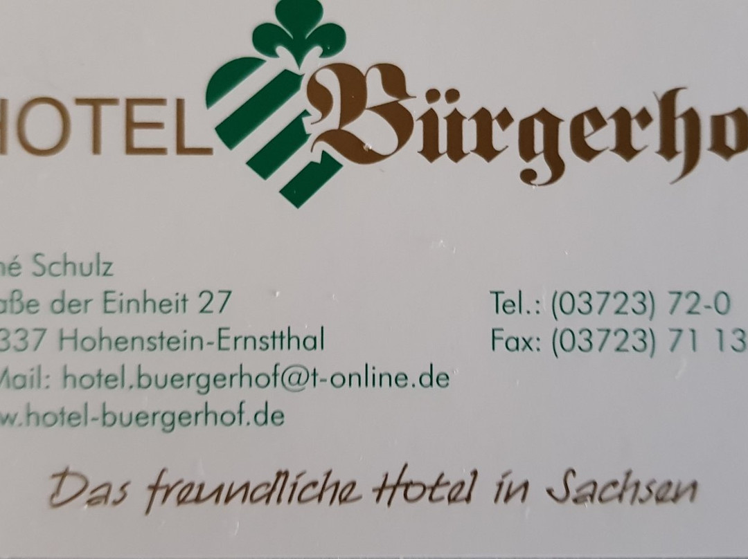 Hotel Buergerhof主图