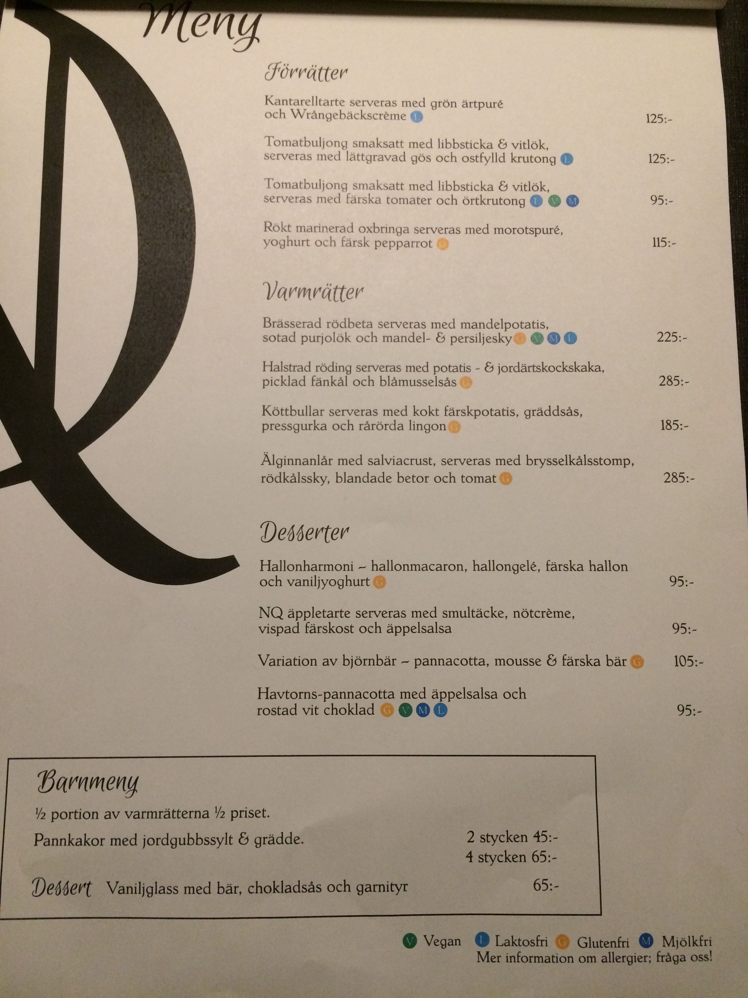 Norrqvarn Hotell & Konferens-餐饮