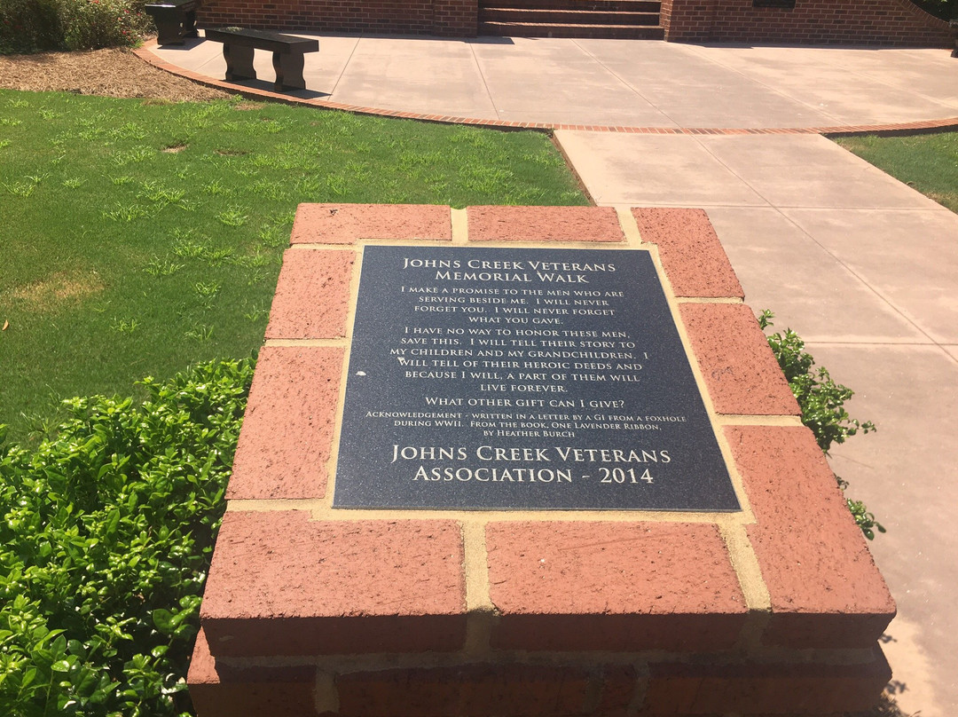 Johns Creek Veterans Memorial Walk-约翰斯克里克必去景点