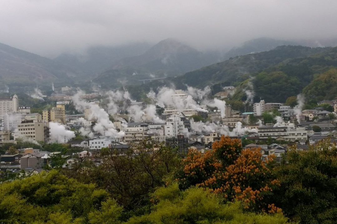 别府温泉蒸汽展望台-别府市必去景点