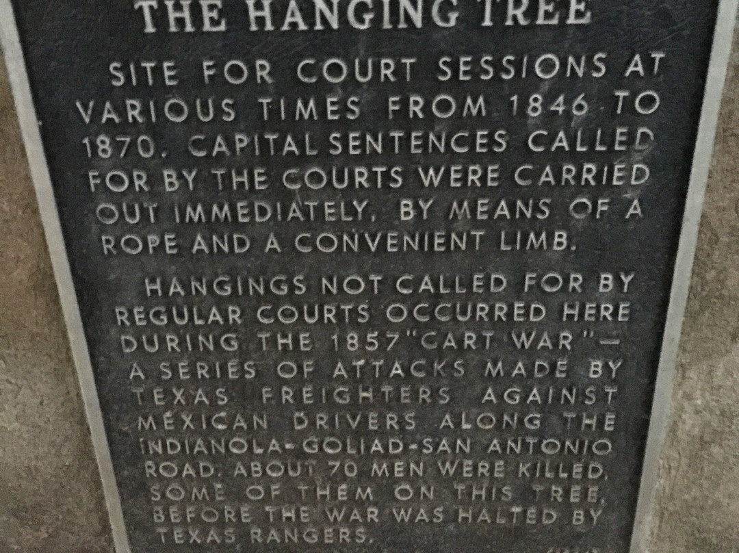 Hanging Tree-Goliad必去景点