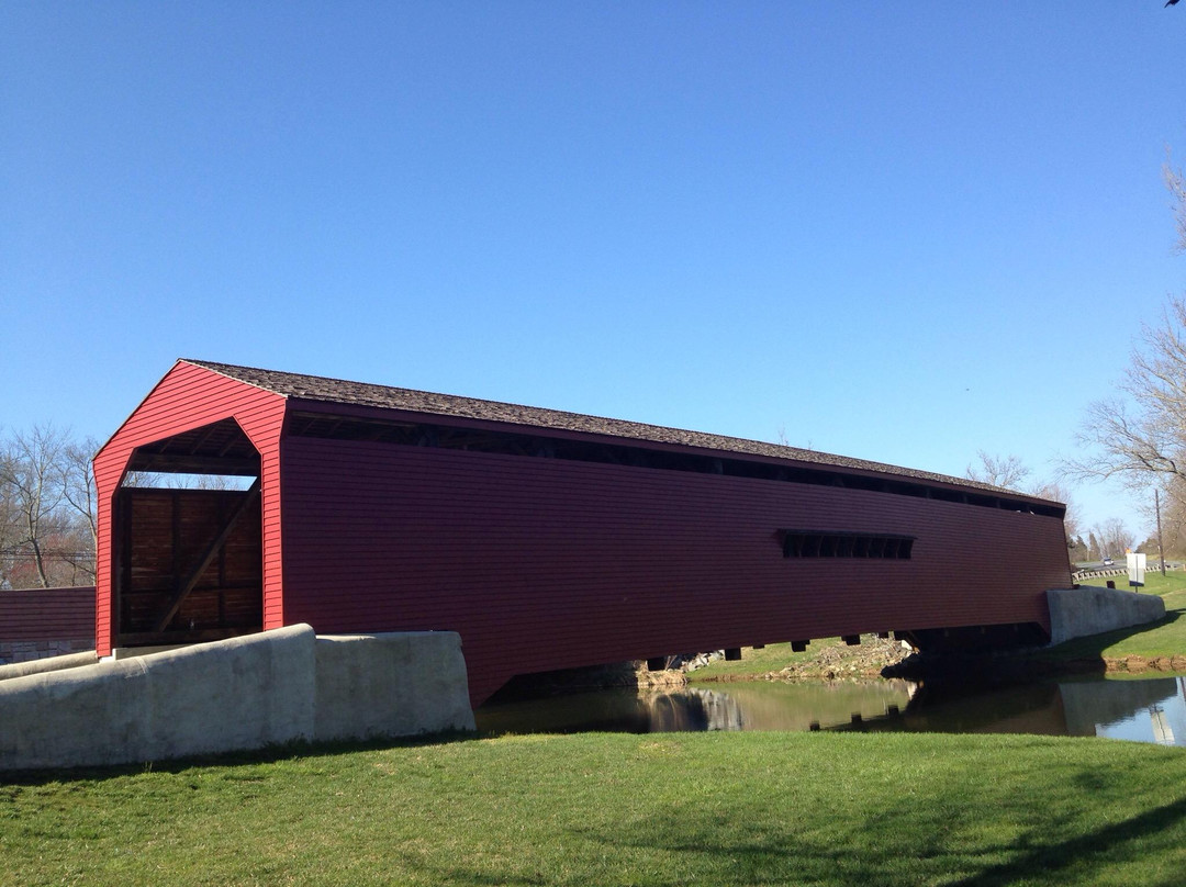 Gilpin's Falls Covered Bridge-埃尔克顿必去景点