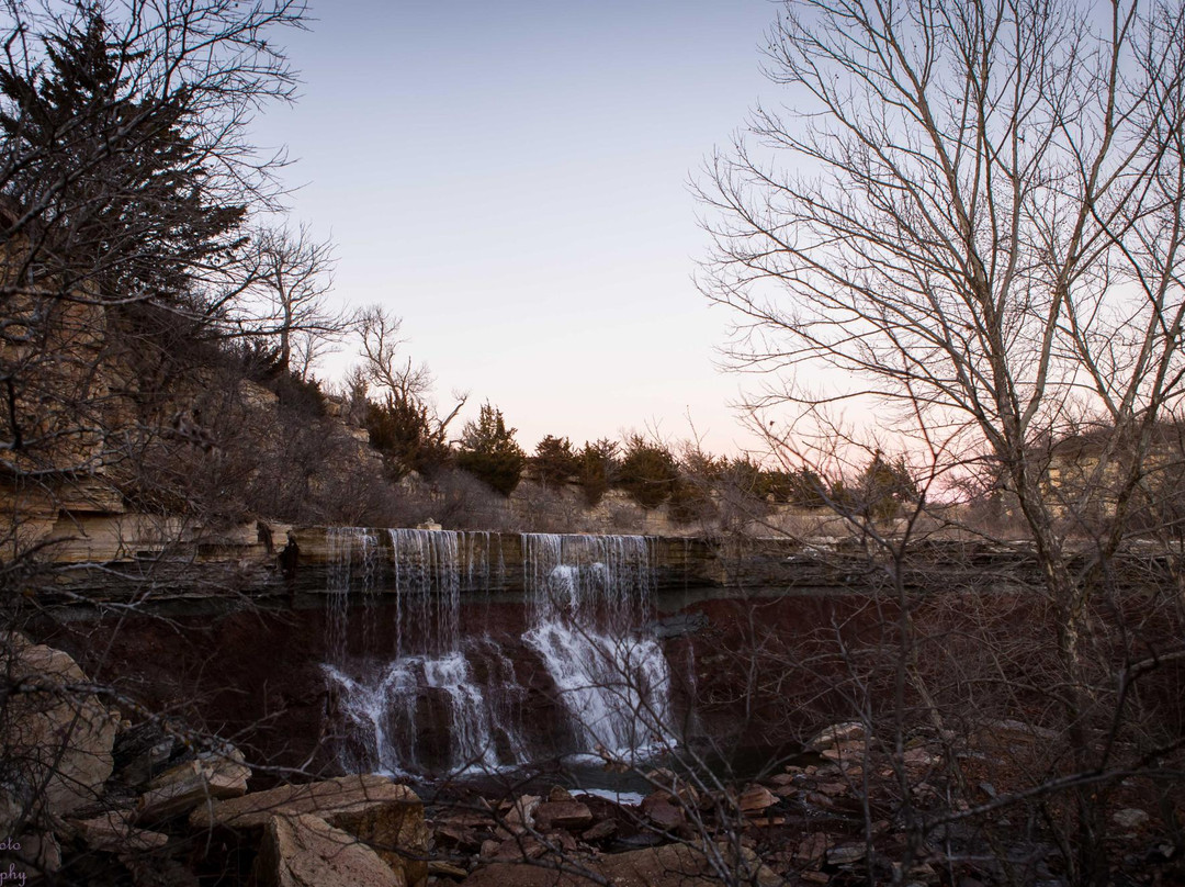 Cowley County Waterfall-Arkansas City必去景点