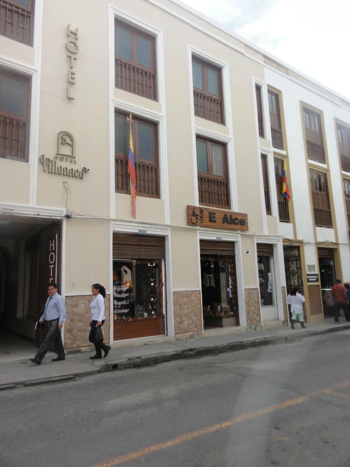 Hotel Villonaco Loja-浴室