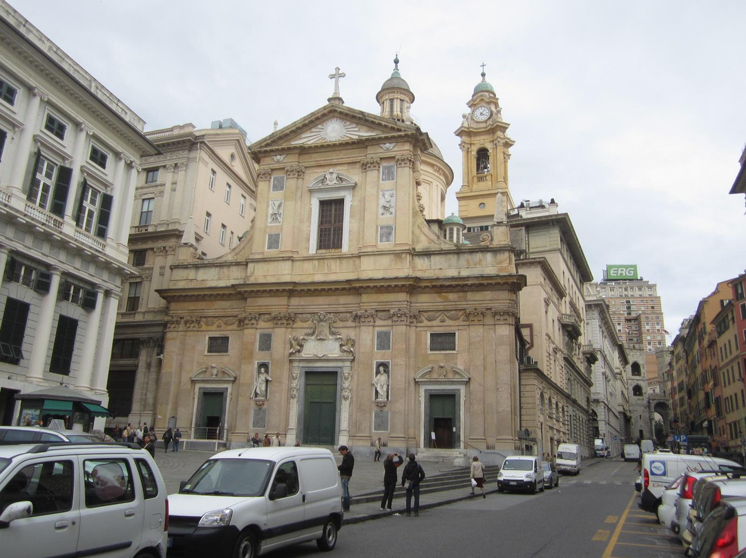 Chiesa del Gesu e dei Santi Ambrogio e Andrea-热那亚必去景点