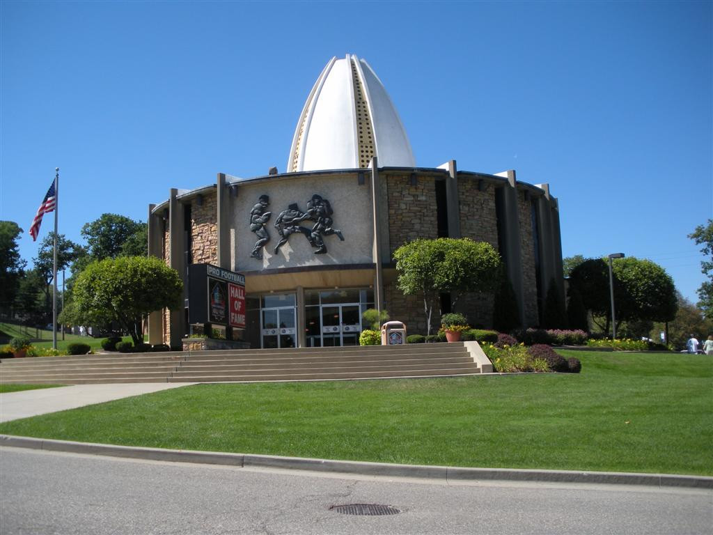 Pro Football Hall of Fame-坎顿必去景点