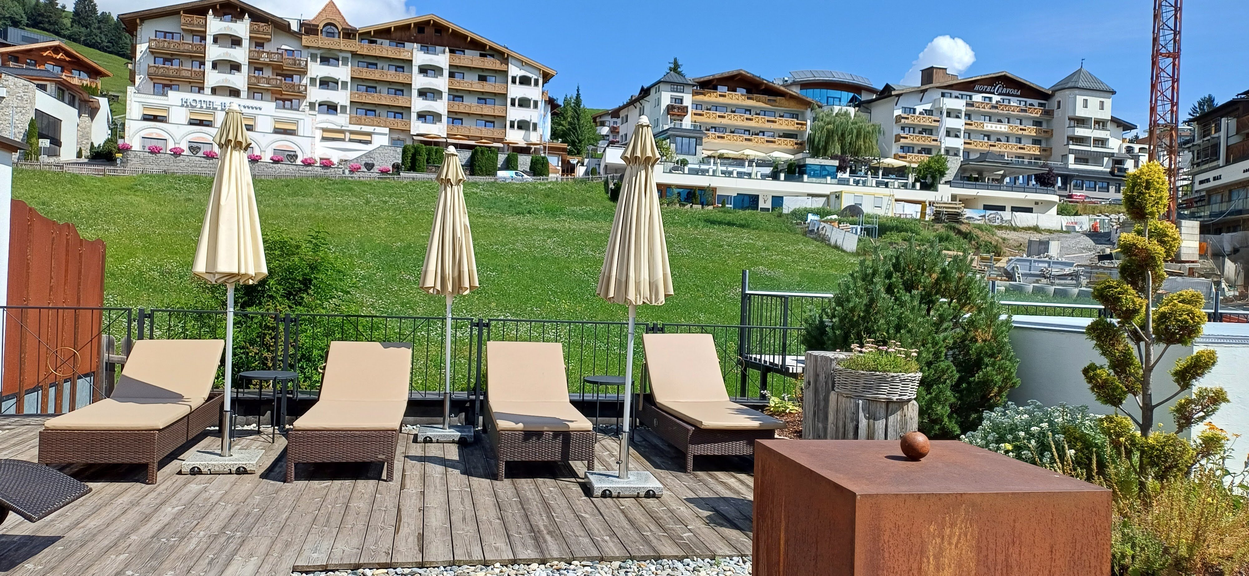 Hotel & Garni Das Kohle-泳池