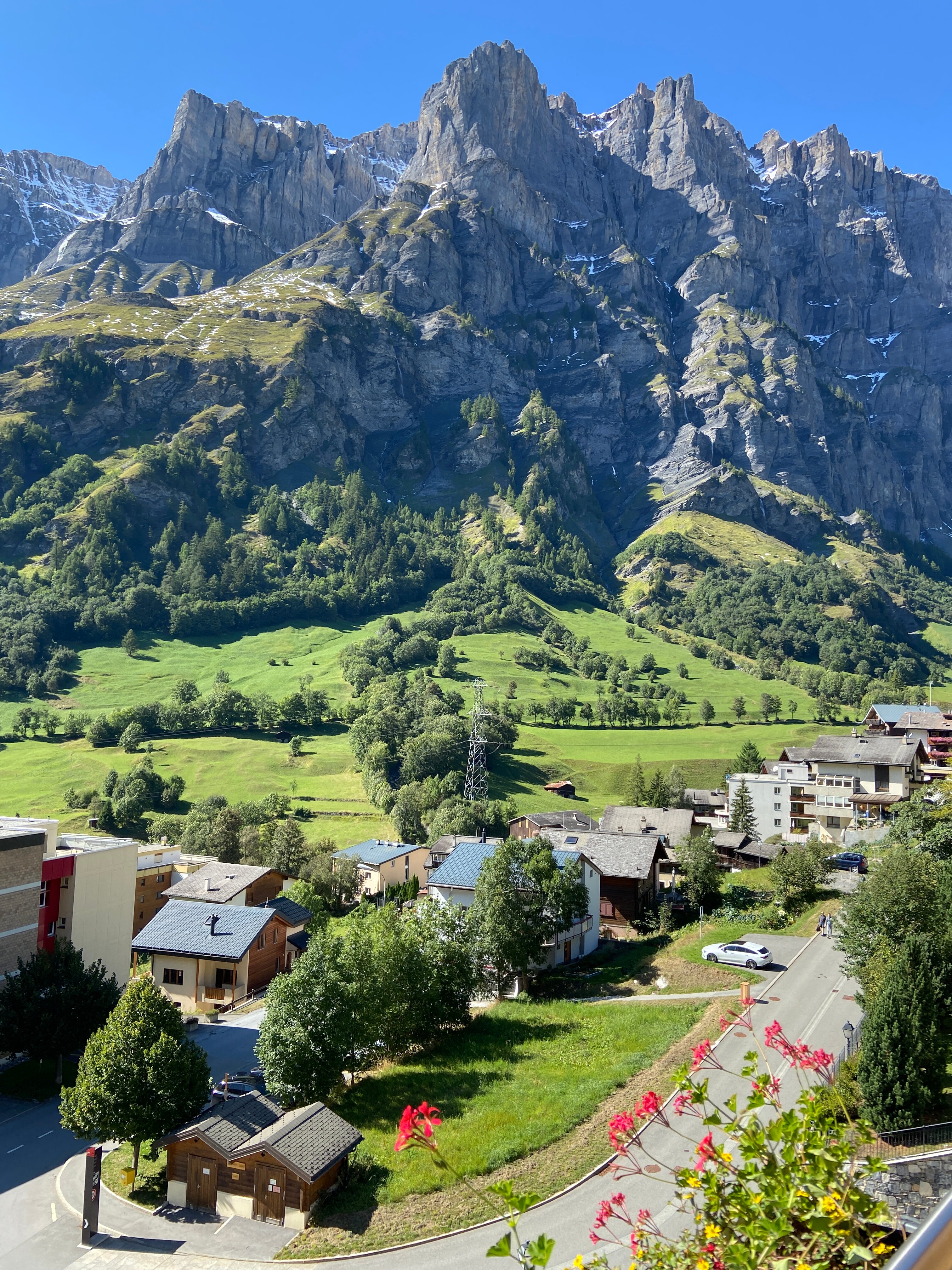 Le Bristol Leukerbad-酒店景观