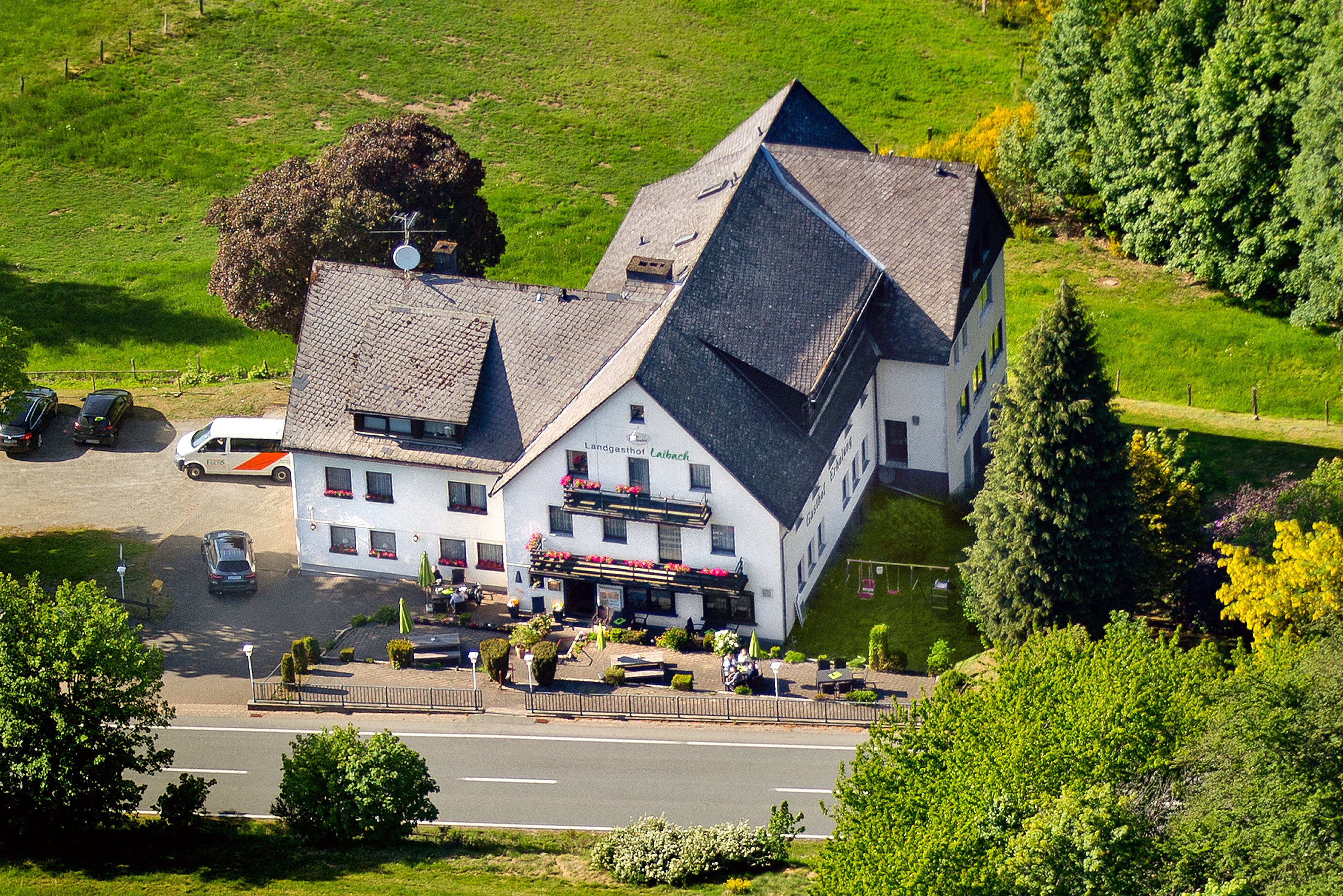 Landgasthof Restaurant Laibach-浴室