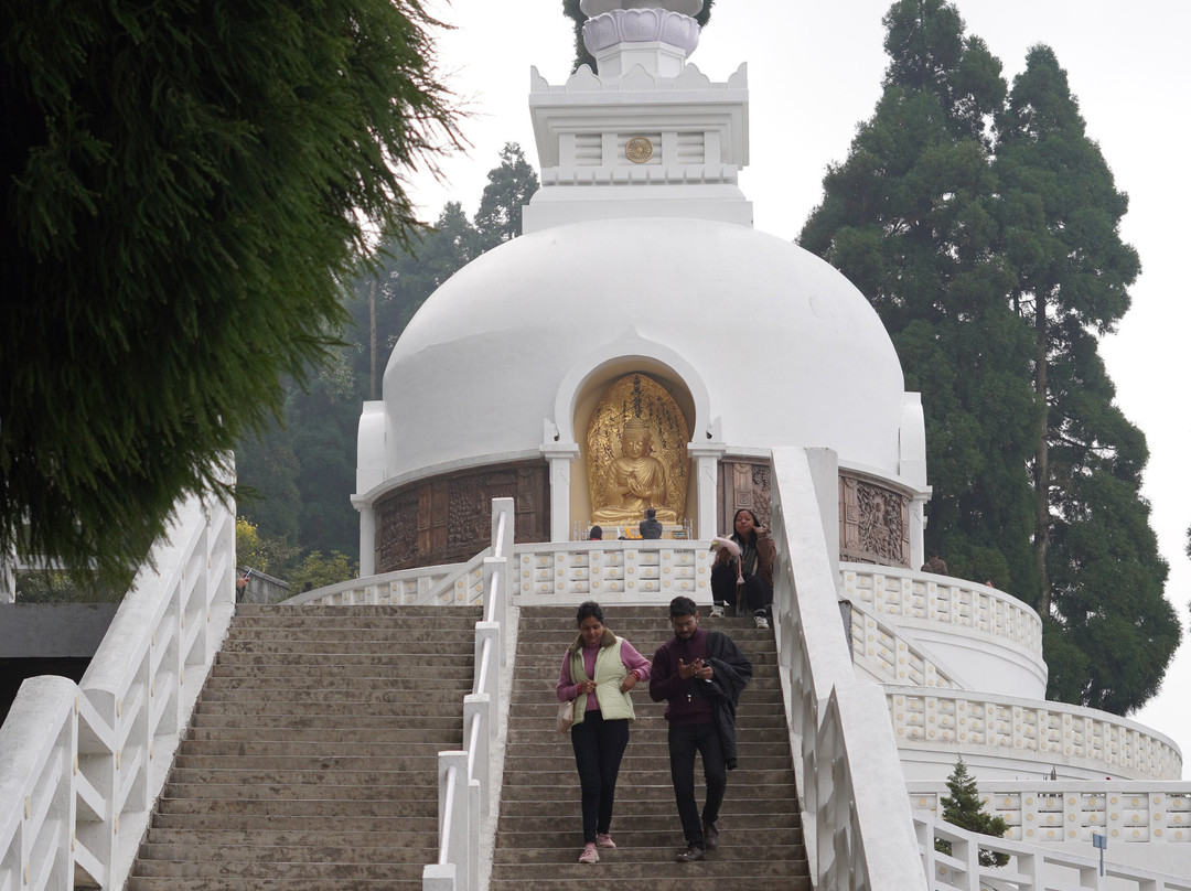 Japanese Peace Pagoda-大吉岭必去景点