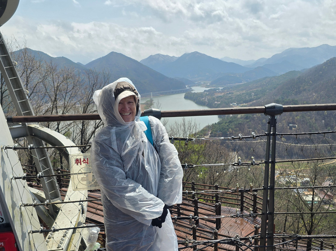 Mancheonha Skywalk-丹阳郡必去景点