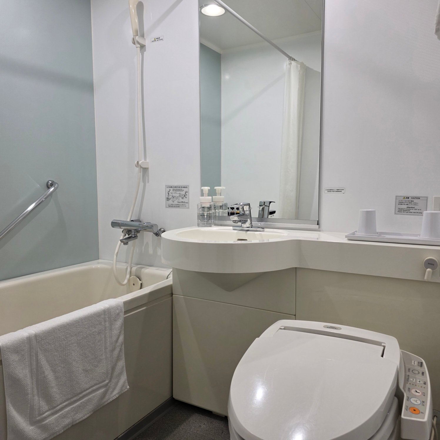 新横滨戴哇鲁内酒店-浴室