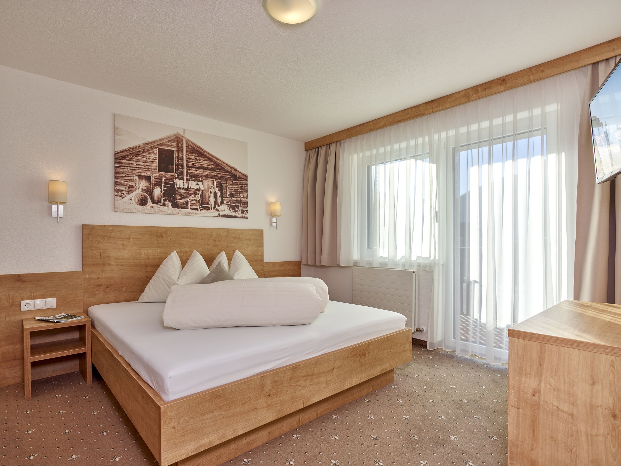 Appartement Gästehaus Bergkristall-客卧